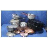 Roaster Pan, Pots, Lids & More
