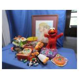 Children Toys,( Fisher Price Boat, Elmo and