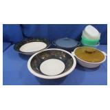 Casserole dishes, Ceramic Bowls, Plastic