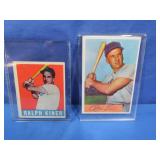 1948 Leaf Ralph Kiner Rookie Card