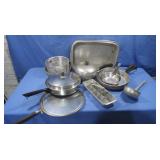 Metal Roasting Pan, Skillets, Lids & More
