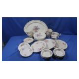 Vintage Edwin Knowles China Co. Dish Set & More