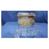 5 Pc Lemonade/Ice Tea Set (Pitcher & 4 Glasses)