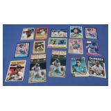 Assortment of Rocky Henderson Baseball Cards