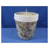 Vintage West Bend Thermo Serv Daisy Ice Bucket