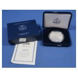 2010 American Eagle Proof 1oz. Fine Silver