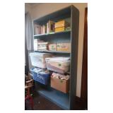 Large Wooden Shelf 48x11x84"