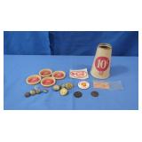 Pennsylvania Railroad Buttons,Altoona Dairy