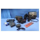 Canon Sure Shot Camera w/Case,Vivitar