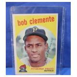 1959 Topps Roberto Clemente Card-ungraded-G-VG