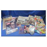 Magazines & Newspapers-Trib Rev, Life, TV Guide &