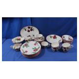 Vintage Blue Ridge Pottery "Crab Apple" Dish