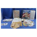 2 Stamp Albums & Stamps