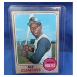 1968 Topps Roberto Clemente Card-ungraded VG-EX