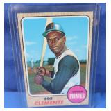 1968 Topps Roberto Clemente Card-ungraded VG-EX
