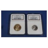 2 Graded Proofs-2006 Sacagawea Dollar,2006