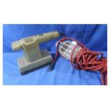 B&D Sander, B&D Drill, and work Light, all