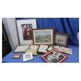 Various Framed Artwork-Photos, Prints, Drawings &