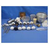 Porcelain Doorknobs,Metal Bucket,Silverware&more