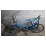 Vintage Columbia Blue Angel Banana Seat