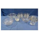 Glass Casserole Dishes, Bowls, plates and more