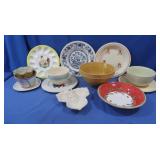 Ceramic plates, serving dishes, bowls and more