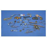 Vintage Tie Tacks,Tie Bars,Collar Pins&more