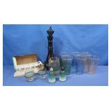 Ice Nudes Cube Gtrays,Glass Genie Bottle,MCM