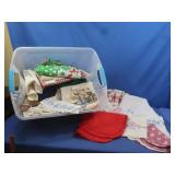 Vintage Linens,Tablecloths,Fabric&more