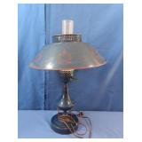 Vintage Style Colonial Metal Table Lamp(untested)