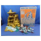 One Million BC Playset, Marx Toys, Box,