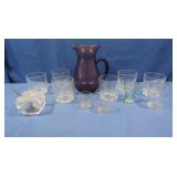 Glass Pitcher, Glass Cups, Shot Glasses and more