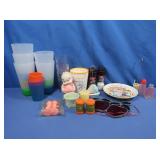 Plastic Drinking Cups, Salt N Pepper Shakers and