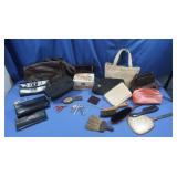 Purses, Handbags, Small Jewelry Box & More