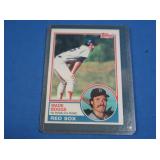 1983 Topps Wade Boggs #498