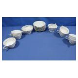 Noritake "Fairmont" Pattern China-18pcs