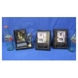Dale Earnhardt Plaques&Coca-Cola Bottles