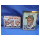 1966 Topps Clemente #400&1968 RBI Leaders