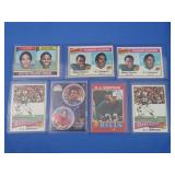 Vintage Football O.J. Simpson Lot w/2 1975 Cards