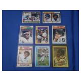 Vintage Football Cards incl. Payton&Tarkenton(78)