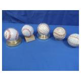 5 Pittsburgh Pirates Team Balls & Autographs