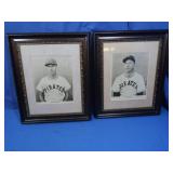 Framed Bill Posedel Print&Eddie Fitzgerald