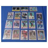 18 Vintage Baseball Cards