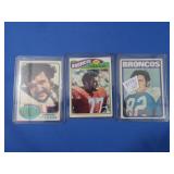 3 Vintage Football Lyle Alzado Cards