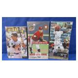 3 Autographed Baseball Programs incl. Jamison