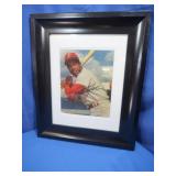 Tony Taylor Autographed Picture 8x10 Framed