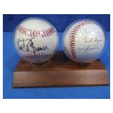 2 Autographed Pirates Baseballs