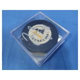 Penguin Hockey Puck Autographed