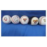 5 Pittsburgh Pirates Collectible Baseballs