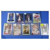 9 Numbered NBA Cards